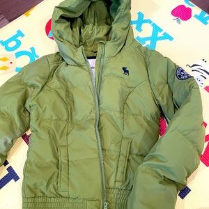 Abercrombie Green jacket for Kid